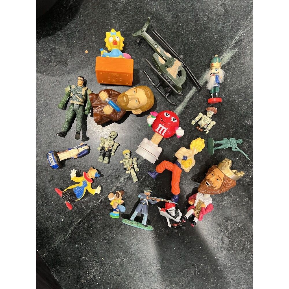 Vintage 80's 90's Star Wars Simpsons Kid's Meal Toys Burger King Mcdonald's